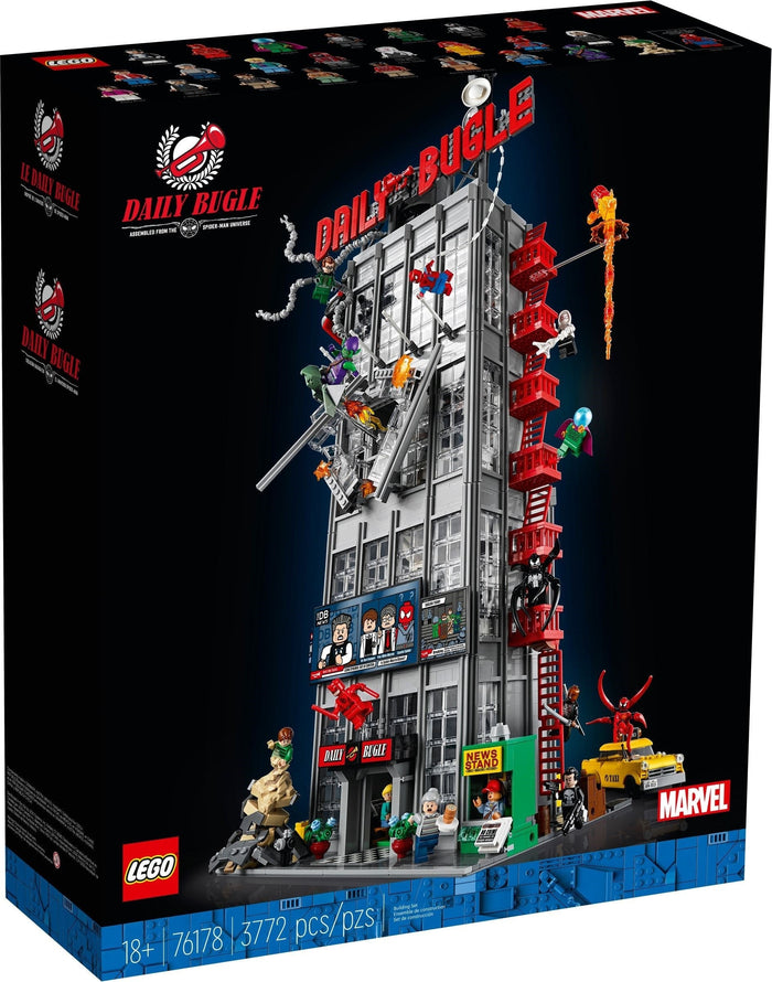 Used LEGO Marvel Sets: Daily Bugle, Avengers Tower and Collector Builds