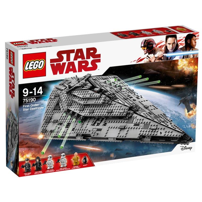 LEGO Star Wars Sequel Trilogy Sets: First Order and Resistance