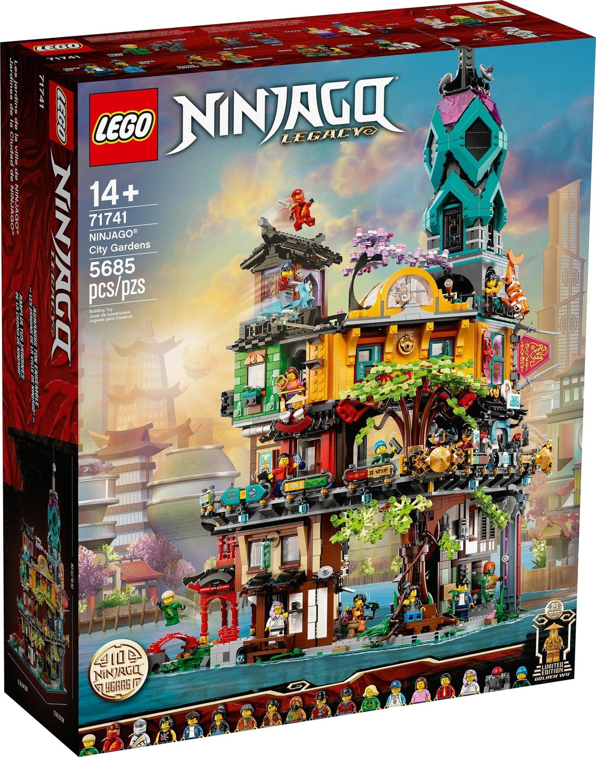 Used LEGO NINJAGO Sets: NINJAGO City, Destiny's Bounty and More