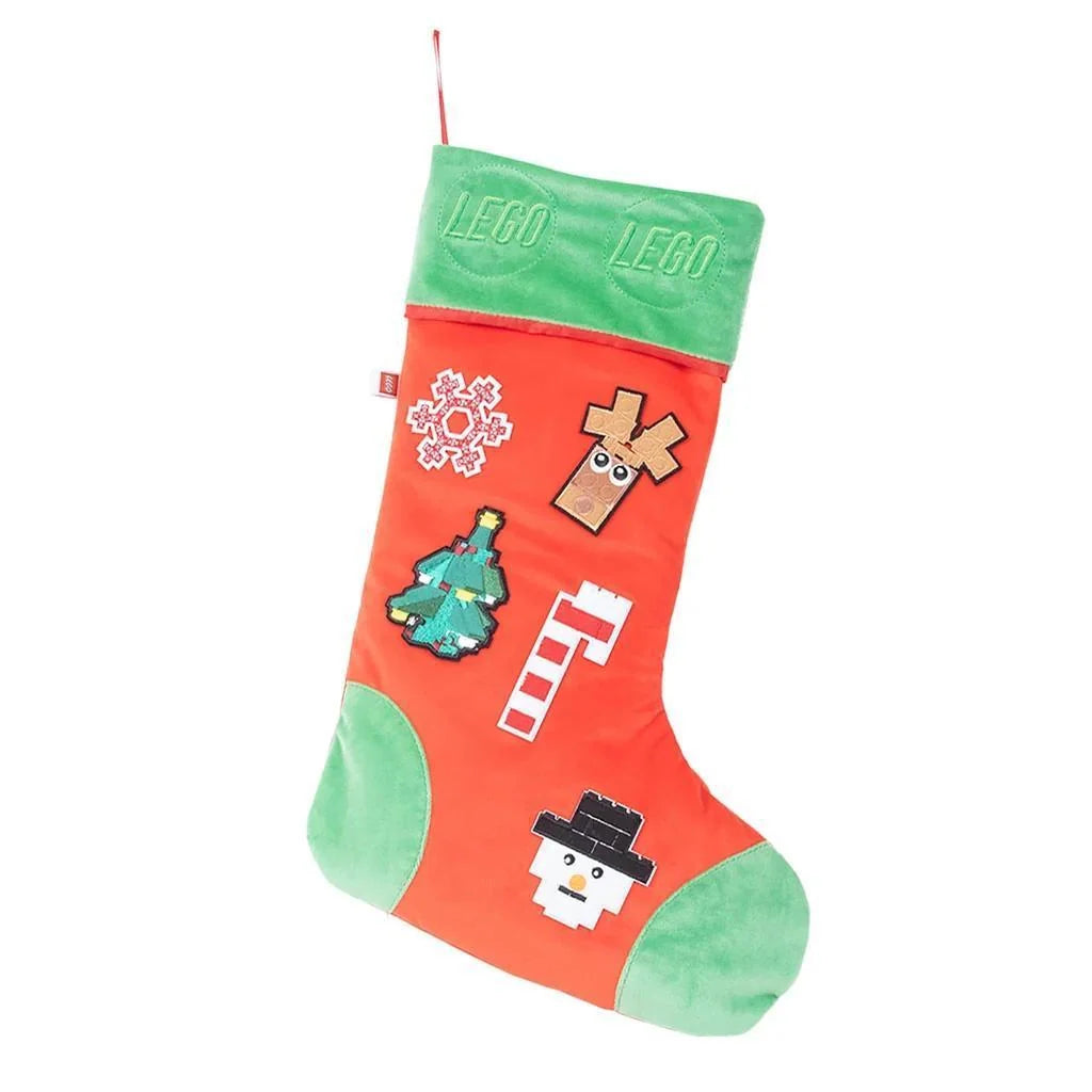 SS0902-200 Chaussette de Noël LEGO brique verte – Comme neuf | Grade A