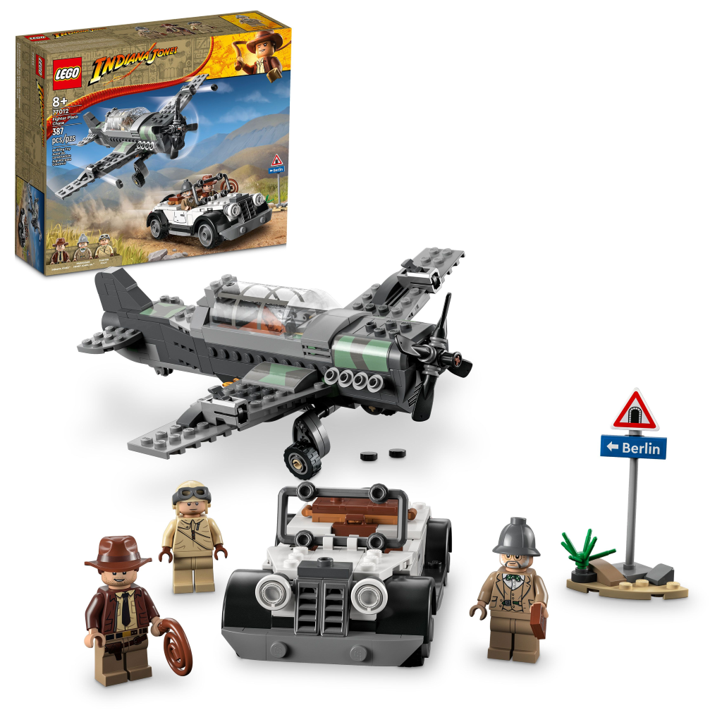 LEGO 77012 La poursuite en avion de chasse – Comme neuf | Grade A