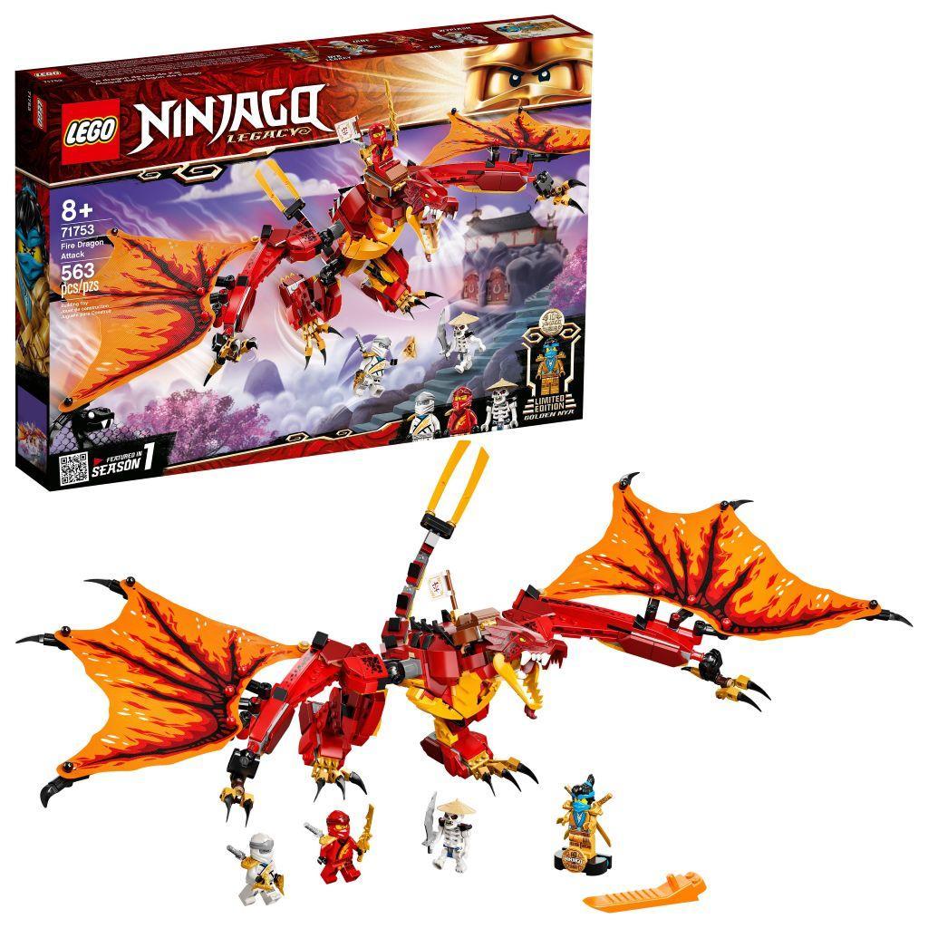 LEGO 71753 Fire Dragon Attack – Like New | Grade A