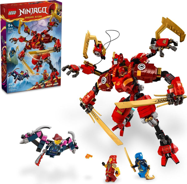 LEGO 71812 Kai's Ninja Climber Mech – Like New | Grade A