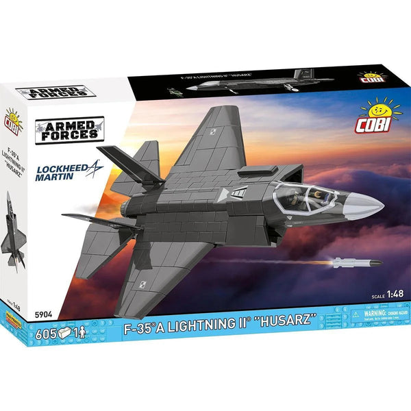 COBI-5904 F-35A Lightning II "Husarz" Fighter Jet – Like New | Grade A