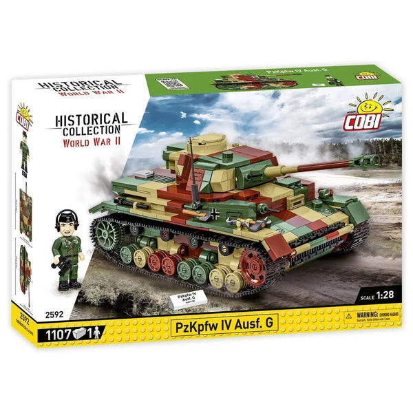 COBI-2592 PanzerKampfWagen IV Ausf. G Tank – Like New | Grade A