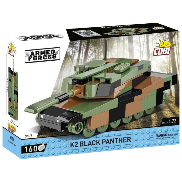 COBI-3107 K2 Black Panther Tank 1:72 Scale – Like New | Grade A