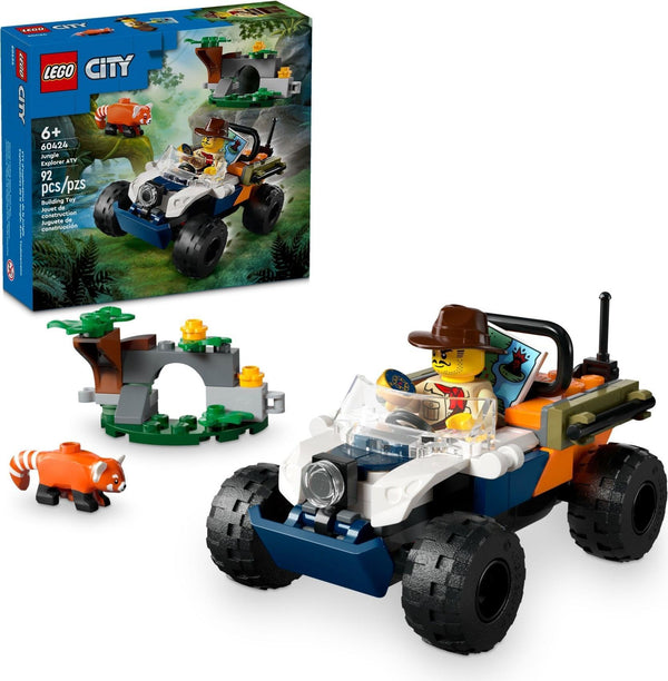 LEGO 60424 Le quad de l'explorateur de la jungle – Comme neuf | Grade A