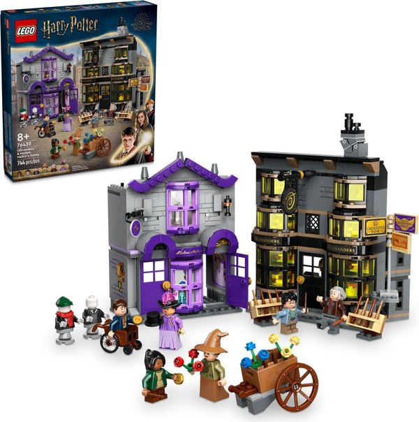 LEGO 76439 Ollivanders & Madam Malkin's Robes – Like New | Grade A