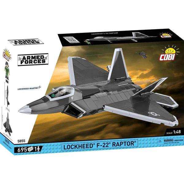 COBI-5855 Lockheed F-22 Raptor Fighter Jet – Like New | Grade A