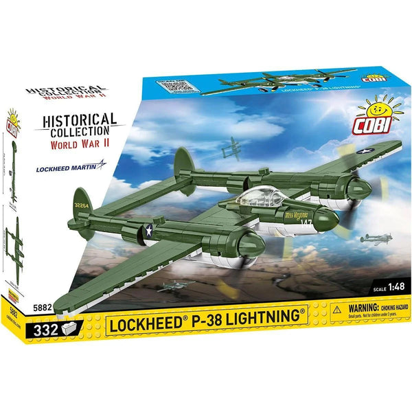 COBI-5882 Lockheed P-38 Lightning Fighter – Like New | Grade A