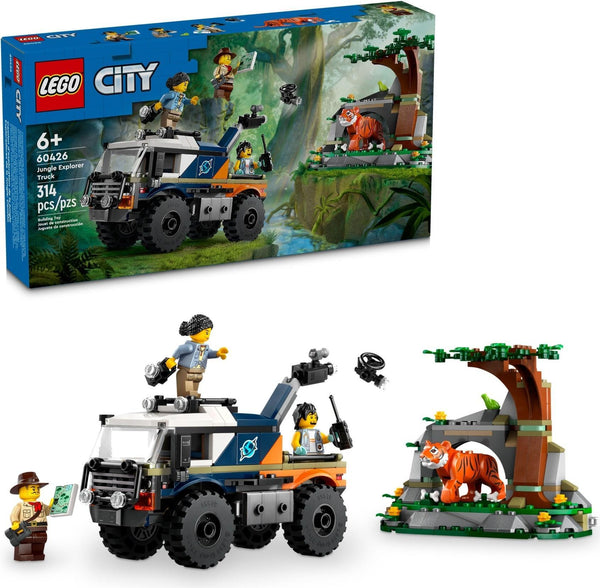 LEGO 60426 Le camion de l'explorateur de la jungle – Comme neuf | Grade A