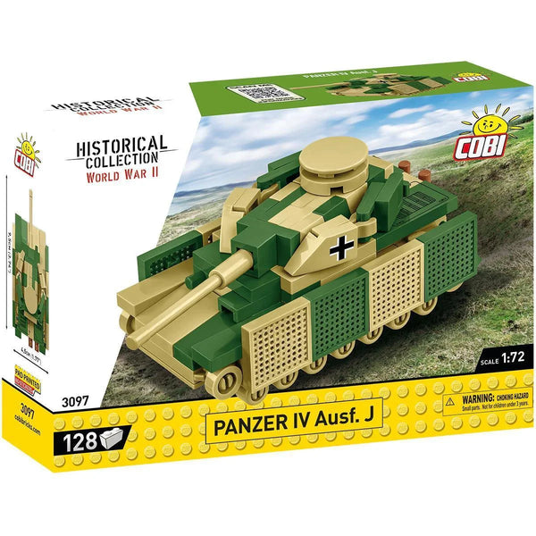 COBI-3097 Panzer IV Ausf. J Tank 1:72 Scale – Like New | Grade A