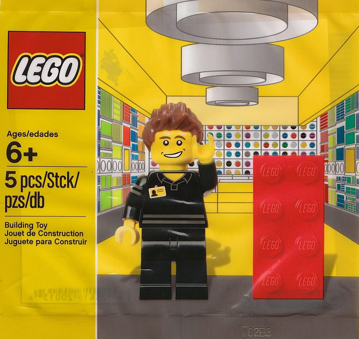 5001622 LEGO Store Employee Polybag GWP – Like New | Grade A