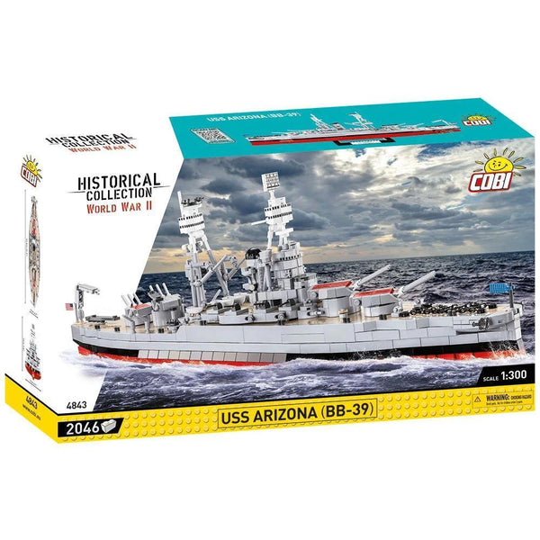 COBI-4843 Battleship USS Arizona (BB-39) – Like New | Grade A
