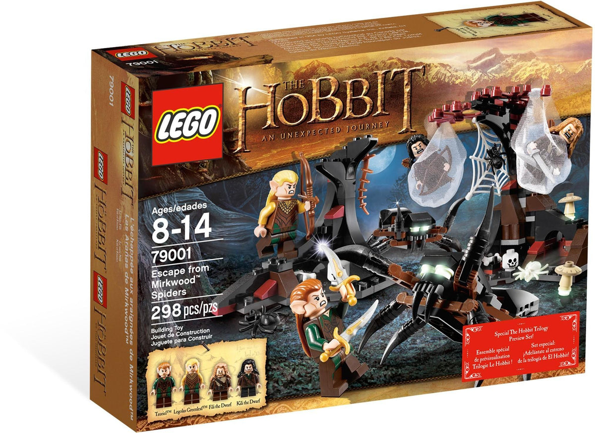 LEGO 79001 L'évasion des araignées de la Forêt Noire – Comme neuf | Grade A