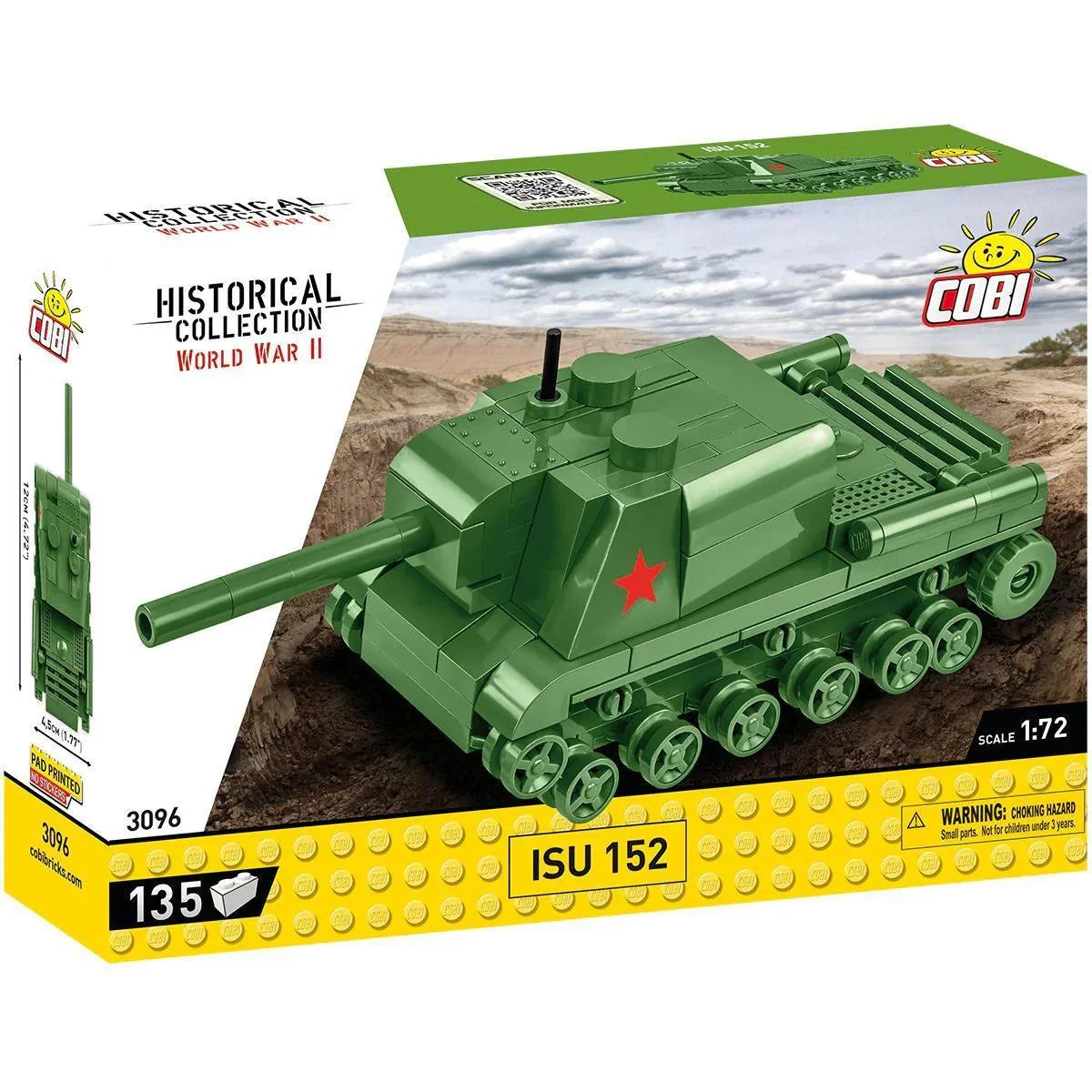 COBI-3096 ISU 152 Tank 1:72 Scale – Like New | Grade A