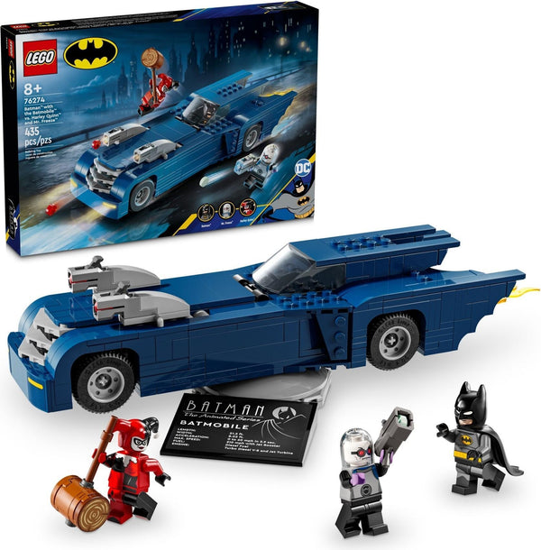 LEGO 76274 Batman with the Batmobile vs. Harley Quinn and Mr. Freeze – Like New | Grade A