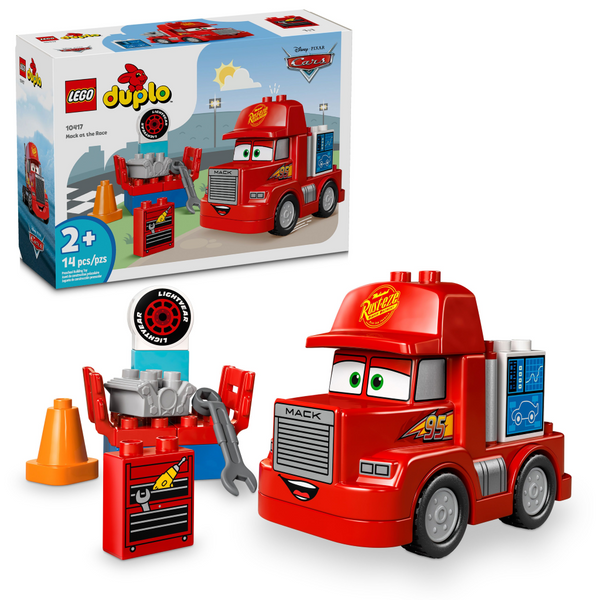 LEGO 10417 Mack à la course – Boîte abîmée | Grade A