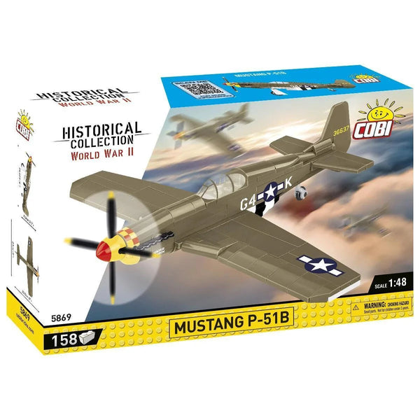 COBI-5869 Mustang P-51B Fighter – Like New | Grade A