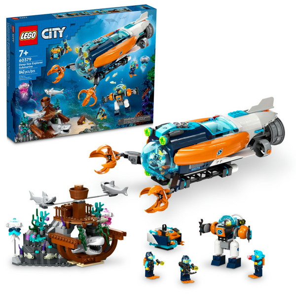 LEGO 60379 Deep-Sea Explorer Submarine – Like New | Grade A