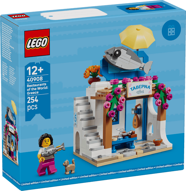 LEGO 40908 Restaurants of the World: Greece GWP – Like New | Grade A