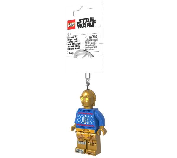 LEGO LGL-KE250H C-3PO Holiday Sweater Key Light – Like New | Grade A