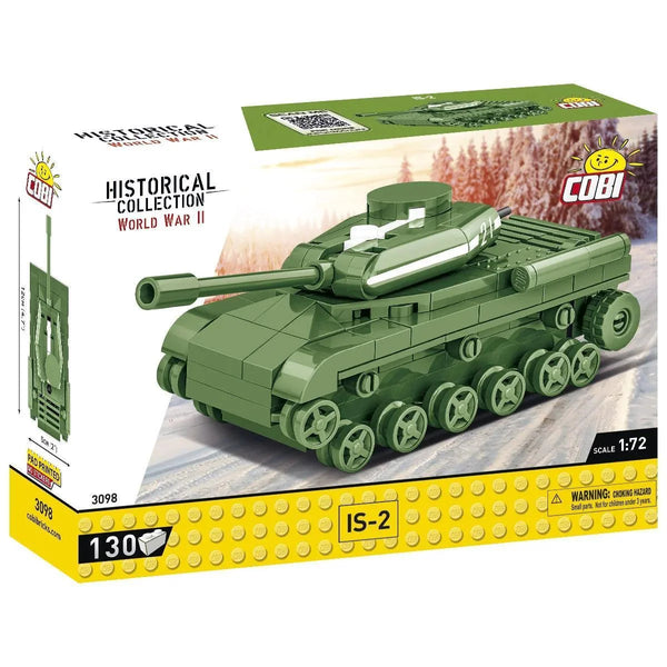 COBI-3098 IS-2 Tank 1:72 Scale – Like New | Grade A