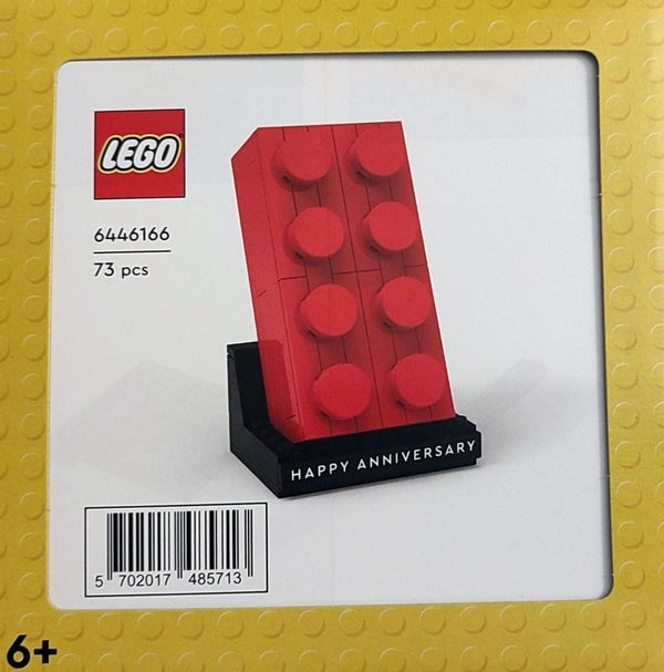 LEGO 6446166 Brique rouge anniversaire – Comme neuf | Grade A