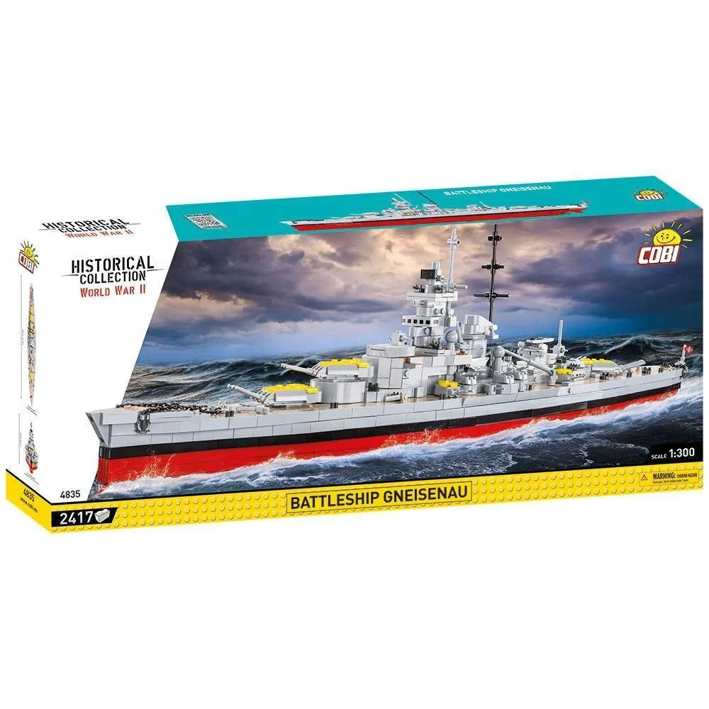 COBI-4835 Cuirassé Gneisenau – Comme neuf | Grade A