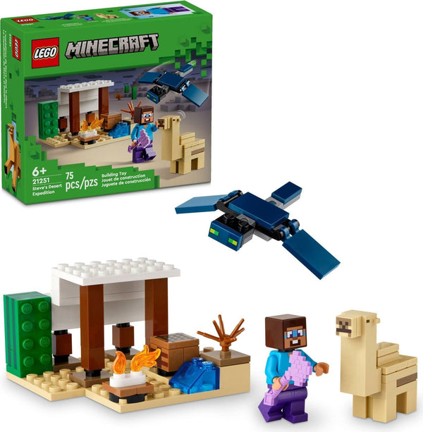 LEGO 21251 Steve's Desert Expedition – Like New | Grade A