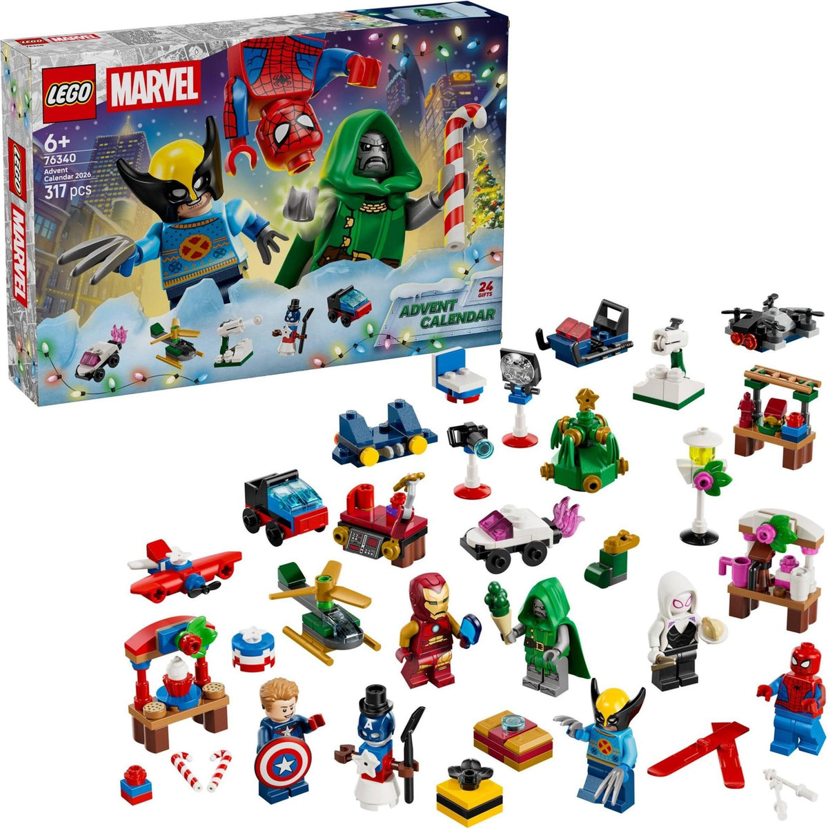 LEGO 76340 Marvel Advent Calendar 2026 – Like New | Grade A