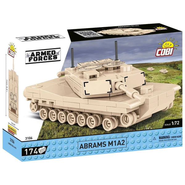 COBI-3106 Abrams M1A2 Tank 1:72 Scale – Like New | Grade A