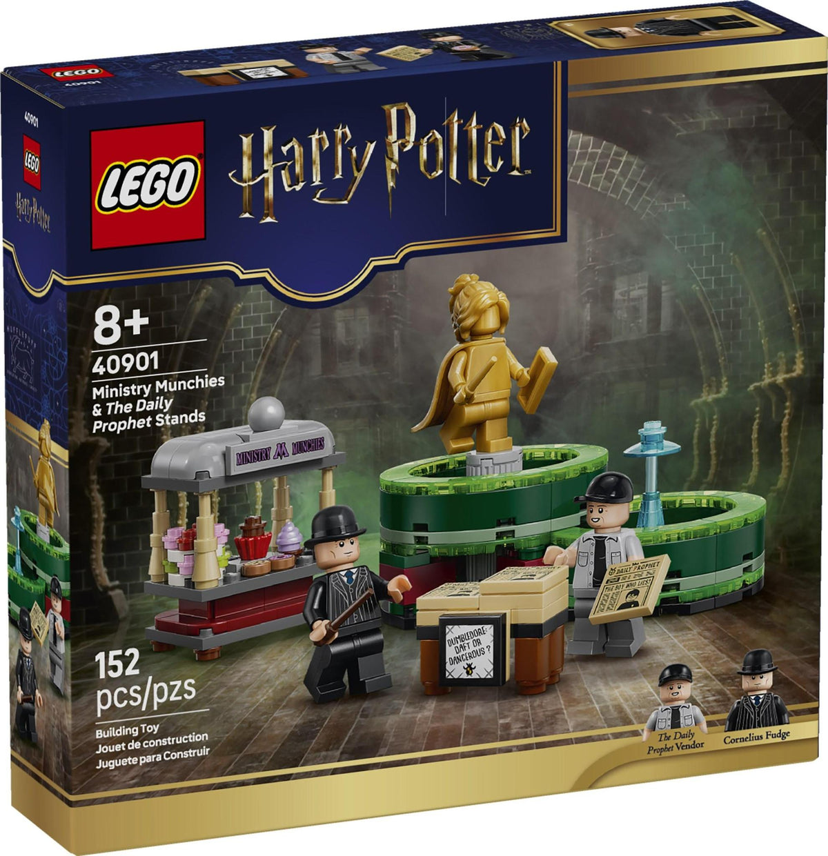 LEGO 40901 Ministry Munchies & The Daily Prophet Stands GWP – Like New | Grade A
