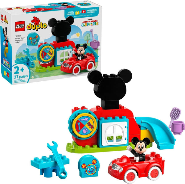 LEGO 10454 Mickey Mouse Clubhouse & Car – Like New | Grade A
