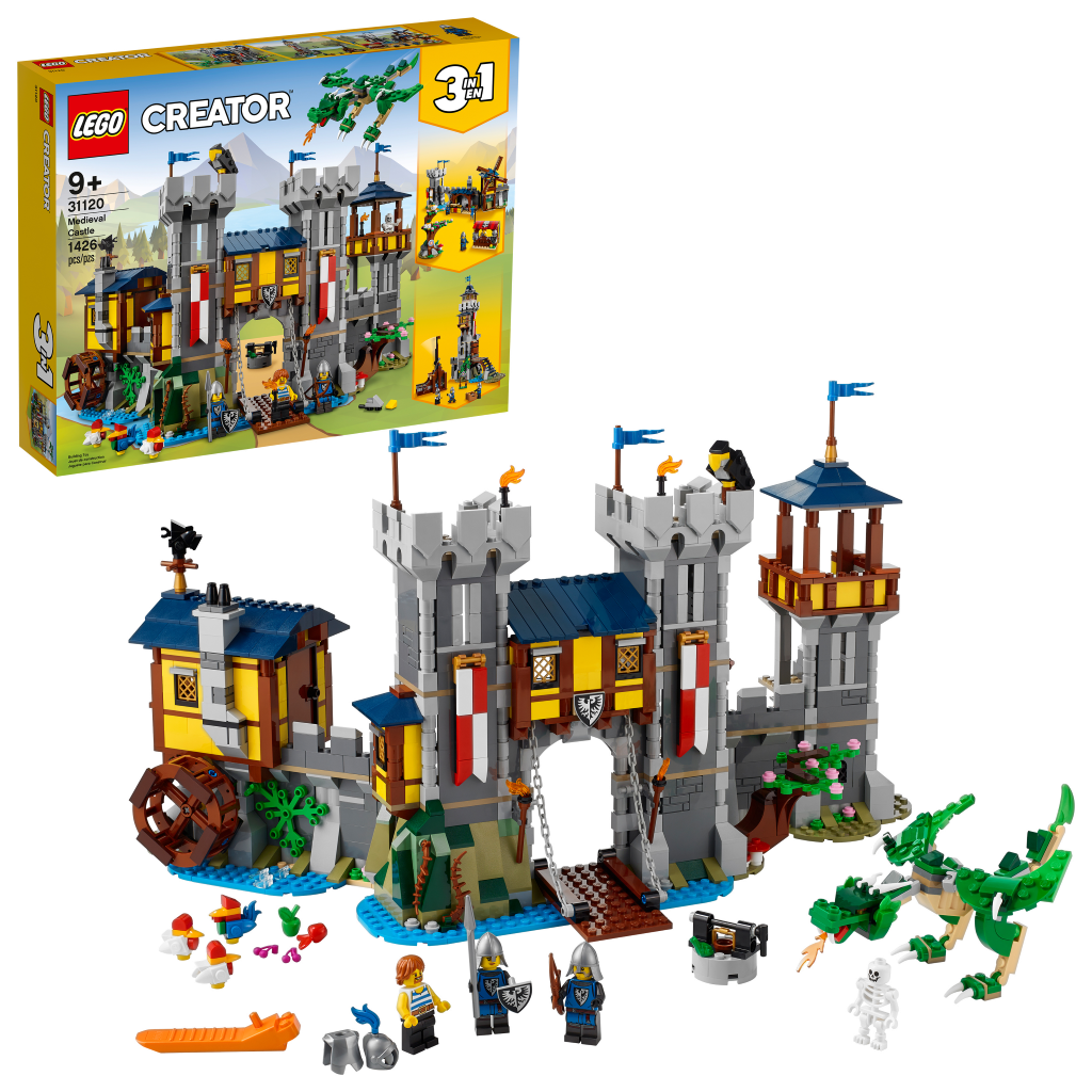 LEGO 31120 Le château médiéval – Comme neuf | Grade A