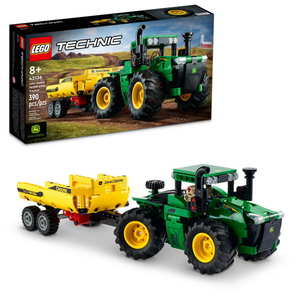 LEGO 42136 John Deere 9620R 4WD Tractor – Like New | Grade A