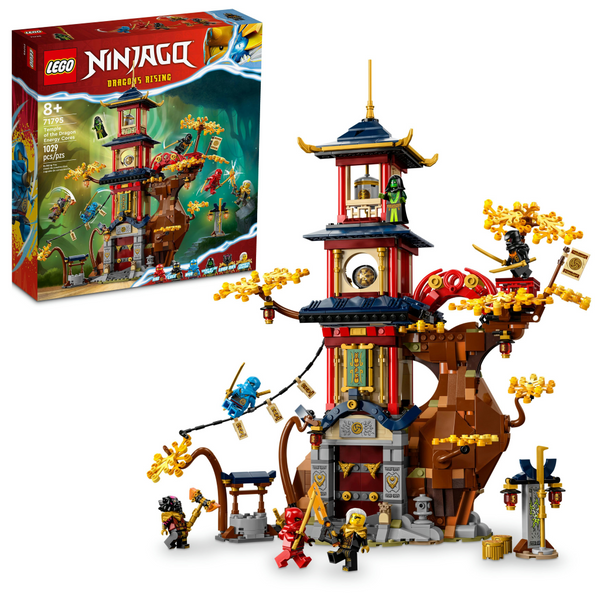 LEGO 71795 Temple of the Dragon Energy Cores – Like New | Grade A