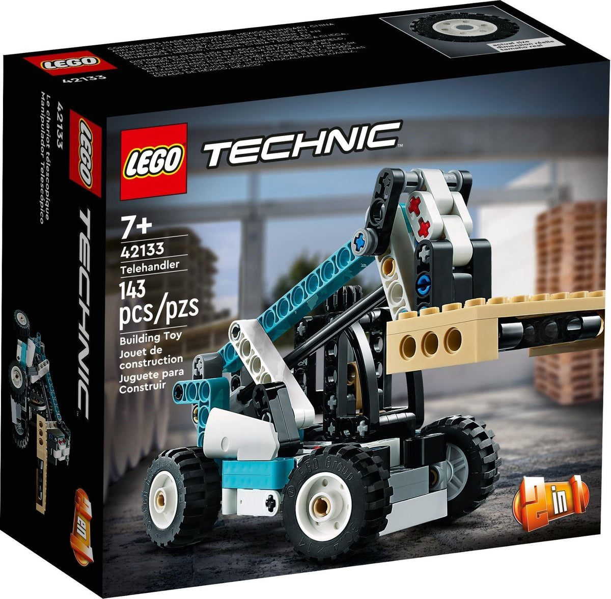 LEGO 42133 Telehandler – Like New | Grade A