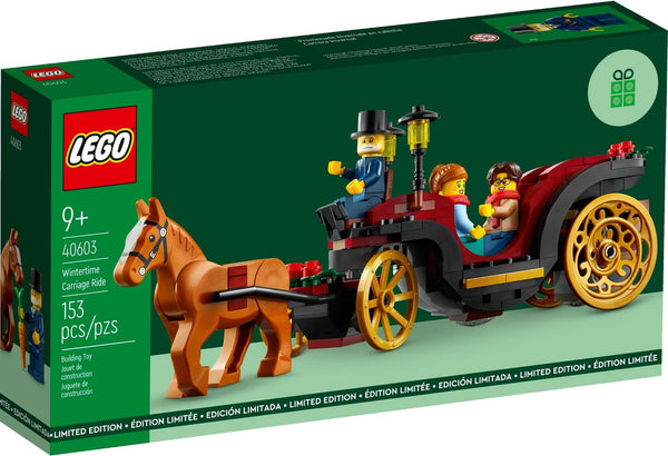 LEGO 40603 Wintertime Carriage Ride GWP – Like New | Grade A