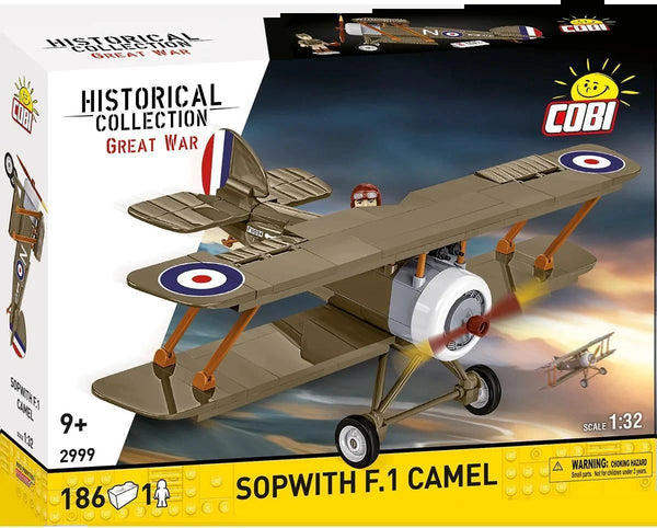 COBI-2999 Sopwith F.1 Camel Fighter – Like New | Grade A