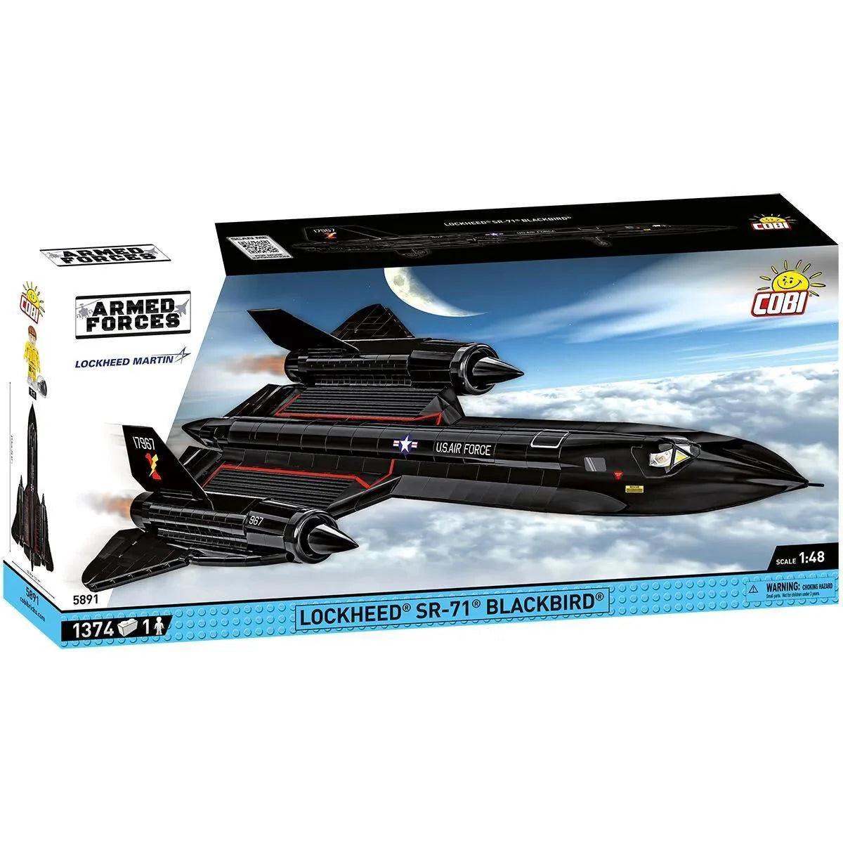 COBI-5891 Lockheed SR-71 Blackbird – Like New | Grade A