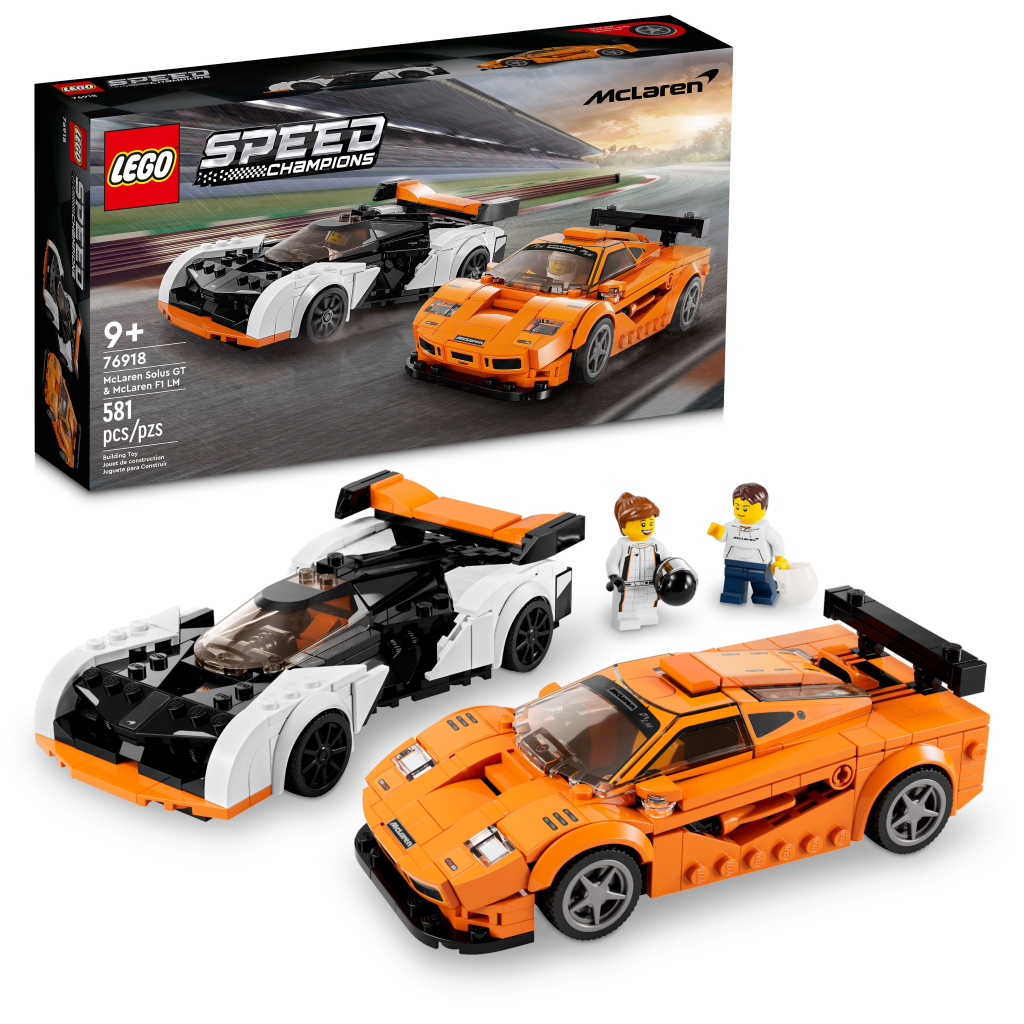 LEGO 76918 McLaren Solus GT et McLaren F1 LM – Comme neuf | Grade A
