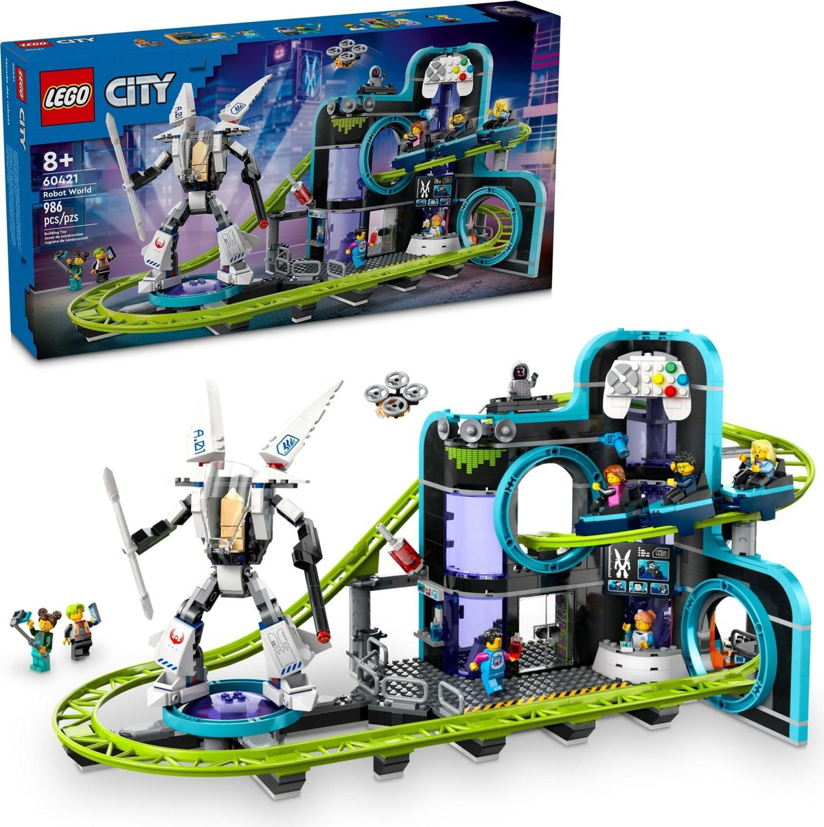 LEGO 60421 Robot World – Like New | Grade A