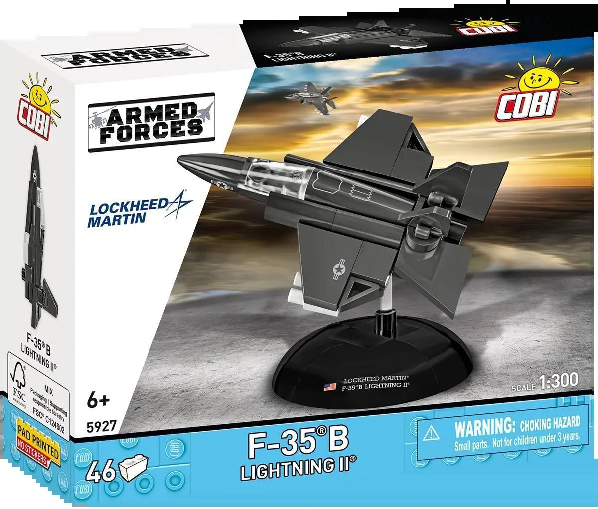 COBI-5927 F-35B Lightning II Fighter 1:300 Scale – Like New | Grade A