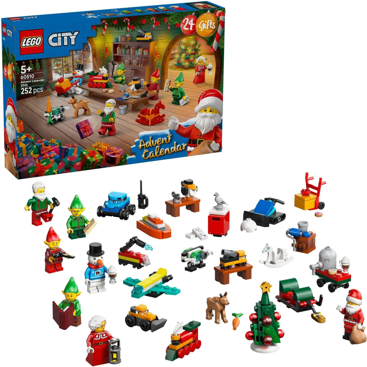 LEGO 60510 Calendrier de l'Avent City 2026 – Comme neuf | Grade A