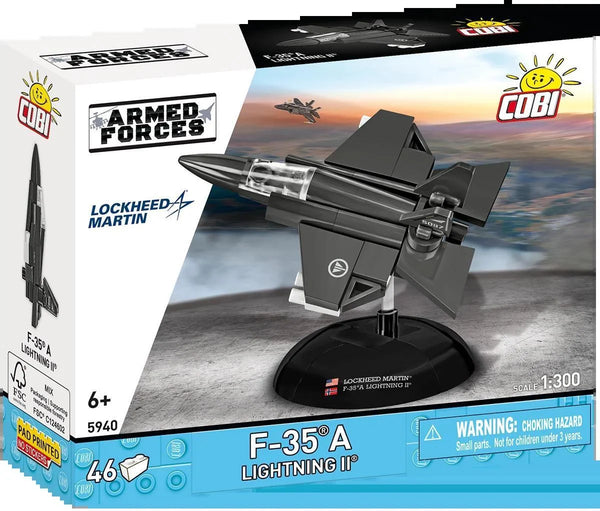 COBI-5940 F-35A Lightning II Fighter 1:300 Scale – Like New | Grade A