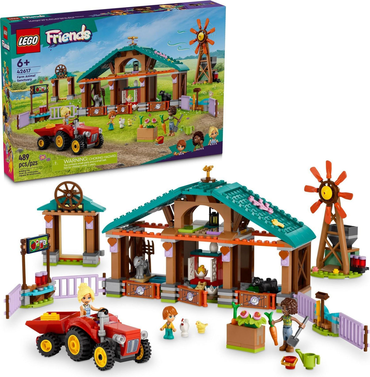 LEGO 42617 Le refuge pour animaux de la ferme – Comme neuf | Grade A