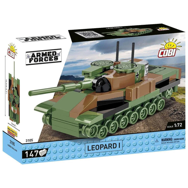 COBI-3105 Leopard I Tank 1:72 Scale – Like New | Grade A