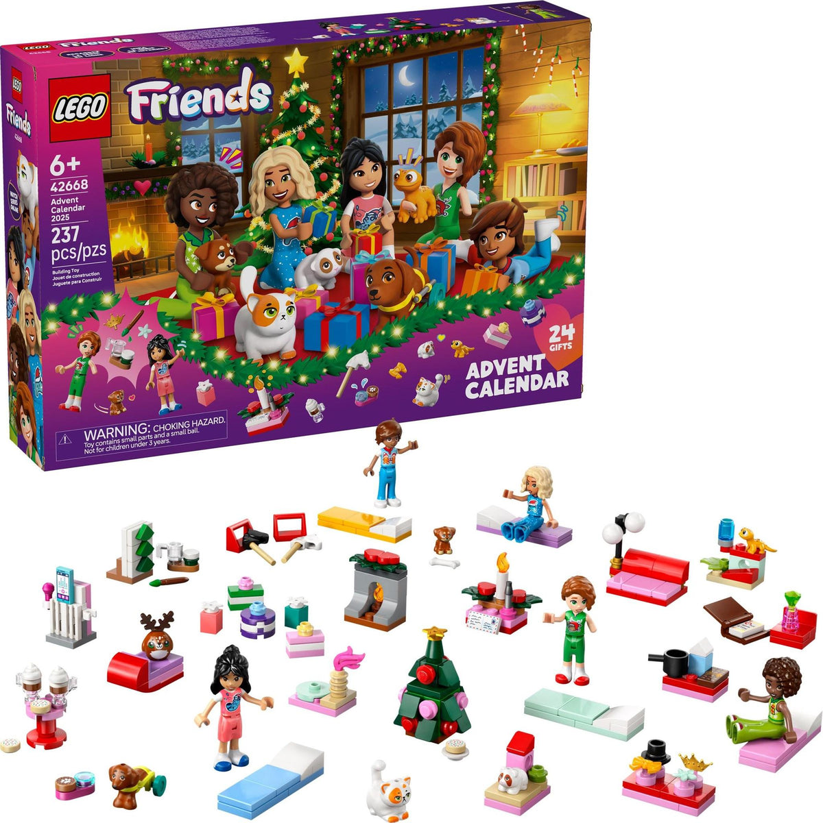 LEGO 42668 Calendrier de l'Avent Friends 2025 – Comme neuf | Grade A