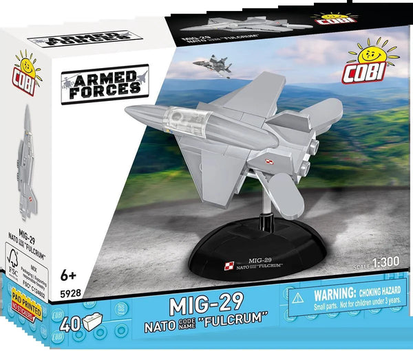 COBI-5928 MIG-29 "Fulcrum" Fighter 1:300 Scale – Like New | Grade A